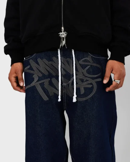 Minus Two Graff Bleu Jeans (Logo Gris)