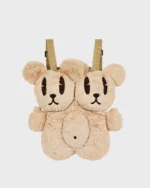 Minus Two Mascotte De Nounours Beige Sacoche